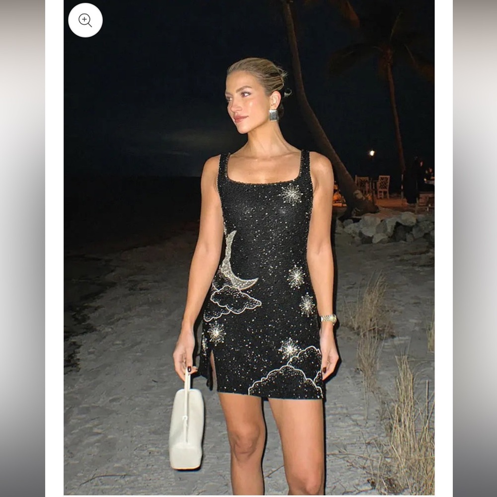 Aurora - Sparkling Body Con Mini Dress
